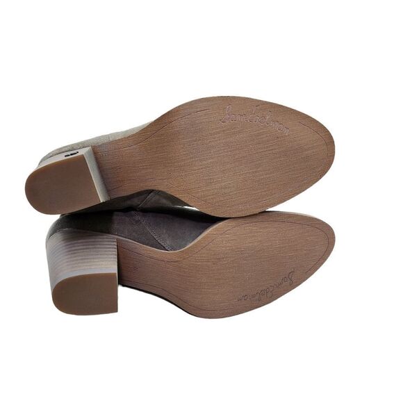 Sam Edelman Women's Minetta Suede Block Heel Ankle Boot - 11M - Picture 9 of 11